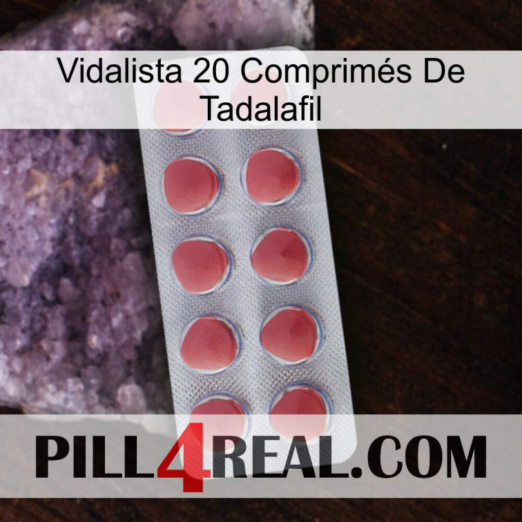 Vidalista 20 Comprimés De Tadalafil 18